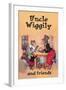 Uncle Wiggily and Friends: Pudding-null-Framed Art Print