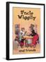 Uncle Wiggily and Friends: Pudding-null-Framed Art Print