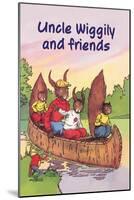 Uncle Wiggily and Friends: The Canoe Trip-null-Mounted Art Print