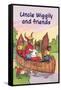 Uncle Wiggily and Friends: The Canoe Trip-null-Framed Stretched Canvas