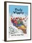 Uncle Wiggily and Friends: The Snow Plow-null-Framed Art Print