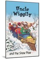 Uncle Wiggily and Friends: The Snow Plow-null-Mounted Art Print