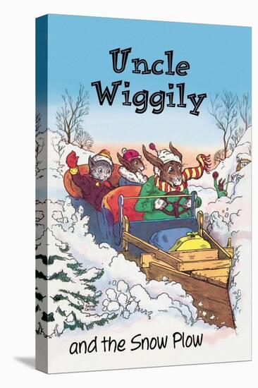 Uncle Wiggily and Friends: The Snow Plow-null-Stretched Canvas