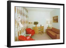 Uncomfortable Room-null-Framed Art Print