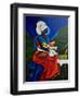 Uncommon Warrior, 2020, (Acrylic on Canvas)-Patricia Brintle-Framed Giclee Print