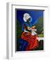 Uncommon Warrior, 2020, (Acrylic on Canvas)-Patricia Brintle-Framed Giclee Print