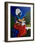 Uncommon Warrior, 2020, (Acrylic on Canvas)-Patricia Brintle-Framed Giclee Print