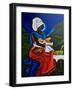 Uncommon Warrior, 2020, (Acrylic on Canvas)-Patricia Brintle-Framed Giclee Print
