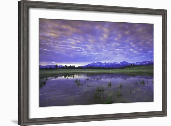 Uncompahgre National Forest at Sunrise, Colorado, USA-Charles Gurche-Framed Photographic Print