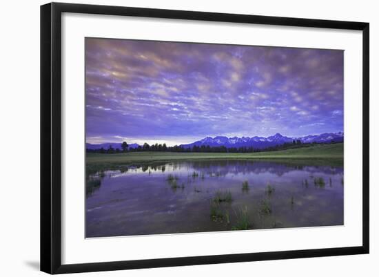 Uncompahgre National Forest at Sunrise, Colorado, USA-Charles Gurche-Framed Photographic Print