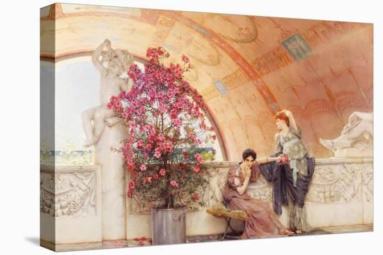 Unconscious Rivals, 1893-Sir Lawrence Alma-Tadema-Stretched Canvas