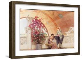 Unconscious Rivals, 1893-Sir Lawrence Alma-Tadema-Framed Giclee Print