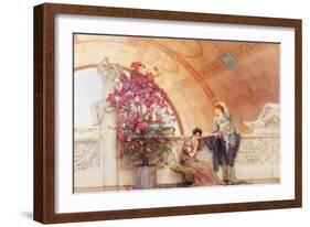 Unconscious Rivals, 1893-Sir Lawrence Alma-Tadema-Framed Giclee Print