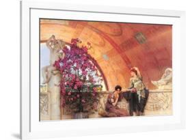 Unconscious Rivals-Sir Lawrence Alma-Tadema-Framed Art Print