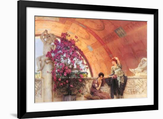 Unconscious Rivals-Sir Lawrence Alma-Tadema-Framed Art Print