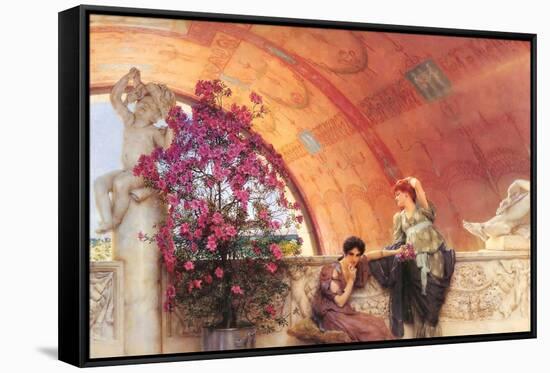Unconscious Rivals-Sir Lawrence Alma-Tadema-Framed Stretched Canvas
