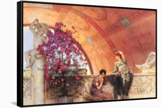 Unconscious Rivals-Sir Lawrence Alma-Tadema-Framed Stretched Canvas