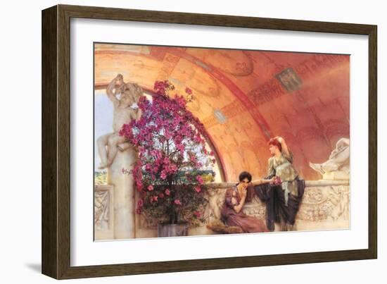 Unconscious Rivals-Sir Lawrence Alma-Tadema-Framed Art Print