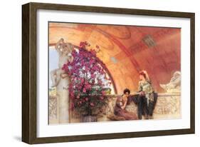 Unconscious Rivals-Sir Lawrence Alma-Tadema-Framed Art Print