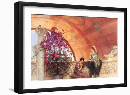 Unconscious Rivals-Sir Lawrence Alma-Tadema-Framed Art Print