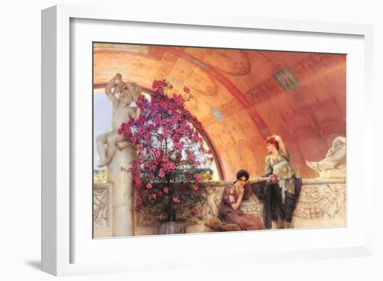 Unconscious Rivals-Sir Lawrence Alma-Tadema-Framed Art Print