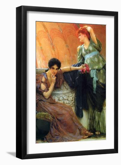 Unconscious Rivals-Sir Lawrence Alma-Tadema-Framed Art Print