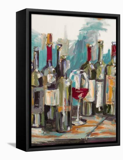 Uncorked I-Heather A. French-Roussia-Framed Stretched Canvas