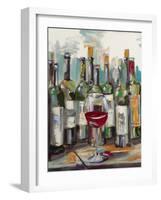 Uncorked II-Heather A. French-Roussia-Framed Art Print