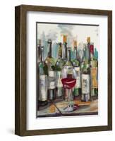 Uncorked II-Heather A. French-Roussia-Framed Art Print