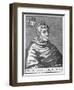 Undated Engraving of Pope Leo X-null-Framed Giclee Print