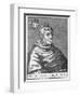 Undated Engraving of Pope Leo X-null-Framed Giclee Print