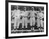 Undated of Baseball Players Ernie Shore, Babe Ruth, Carl Mays, and Dutch Leonard-Loomis Dean-Framed Premium Photographic Print