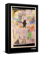 Under a Black Star, 1918-Paul Klee-Framed Stretched Canvas