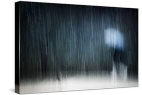 Under a Heavy Snowfall-Antonio Grambone-Stretched Canvas