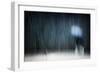 Under a Heavy Snowfall-Antonio Grambone-Framed Photographic Print