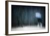 Under a Heavy Snowfall-Antonio Grambone-Framed Photographic Print