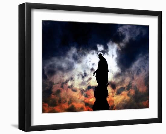 Under a killing moon 2-Alex Cherry-Framed Art Print