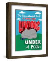 Under A Rock-Ashley Santoro-Framed Giclee Print