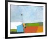 Under a Stormy Sky-Jan Weiss-Framed Art Print