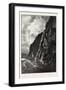 Under Cape Trinity, Canada, Nineteenth Century-null-Framed Giclee Print