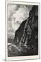 Under Cape Trinity, Canada, Nineteenth Century-null-Mounted Giclee Print