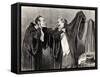 Under Colleagues, 1845-1848-Honor? Daumier-Framed Stretched Canvas