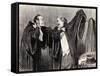 Under Colleagues, 1845-1848-Honor? Daumier-Framed Stretched Canvas