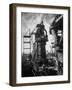 Under Construction Blast Furnace at Magnitogorsk Metallurgical Industrial Complex-Margaret Bourke-White-Framed Photographic Print