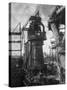 Under-Construction Blast Furnace at Magnitogorsk Metallurgical Industrial Complex-Margaret Bourke-White-Stretched Canvas