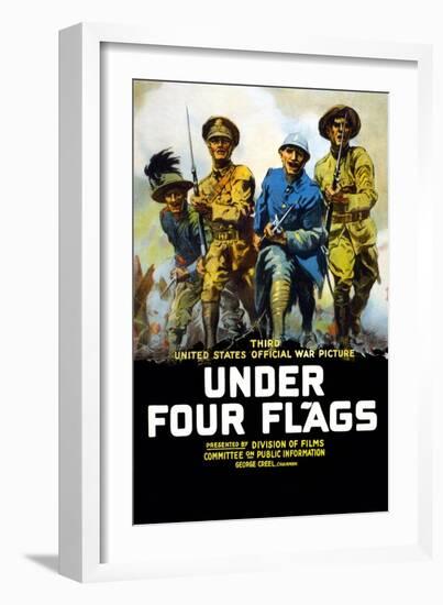 Under Four Flags-null-Framed Art Print