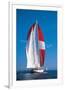 Under Full Sail-null-Framed Premium Giclee Print