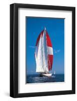 Under Full Sail-null-Framed Art Print