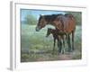 Under Mama's Watchful Eye-Jack Sorenson-Framed Art Print