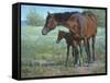 Under Mama's Watchful Eye-Jack Sorenson-Framed Stretched Canvas